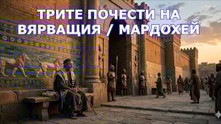 Трите почести на вярващия / Мардохей
